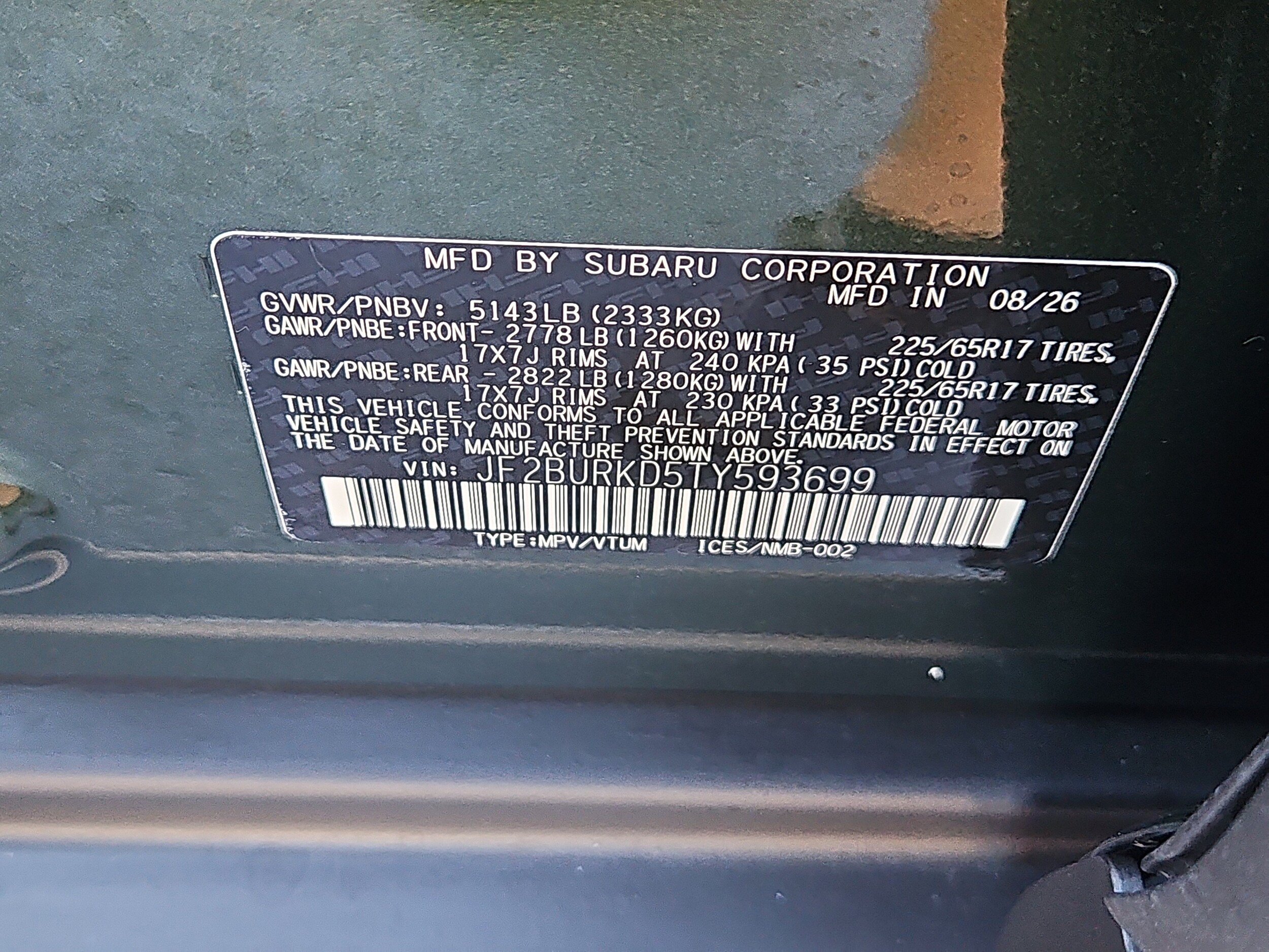 New 2026 Subaru Outback Wilderness AWD/4WD image 5