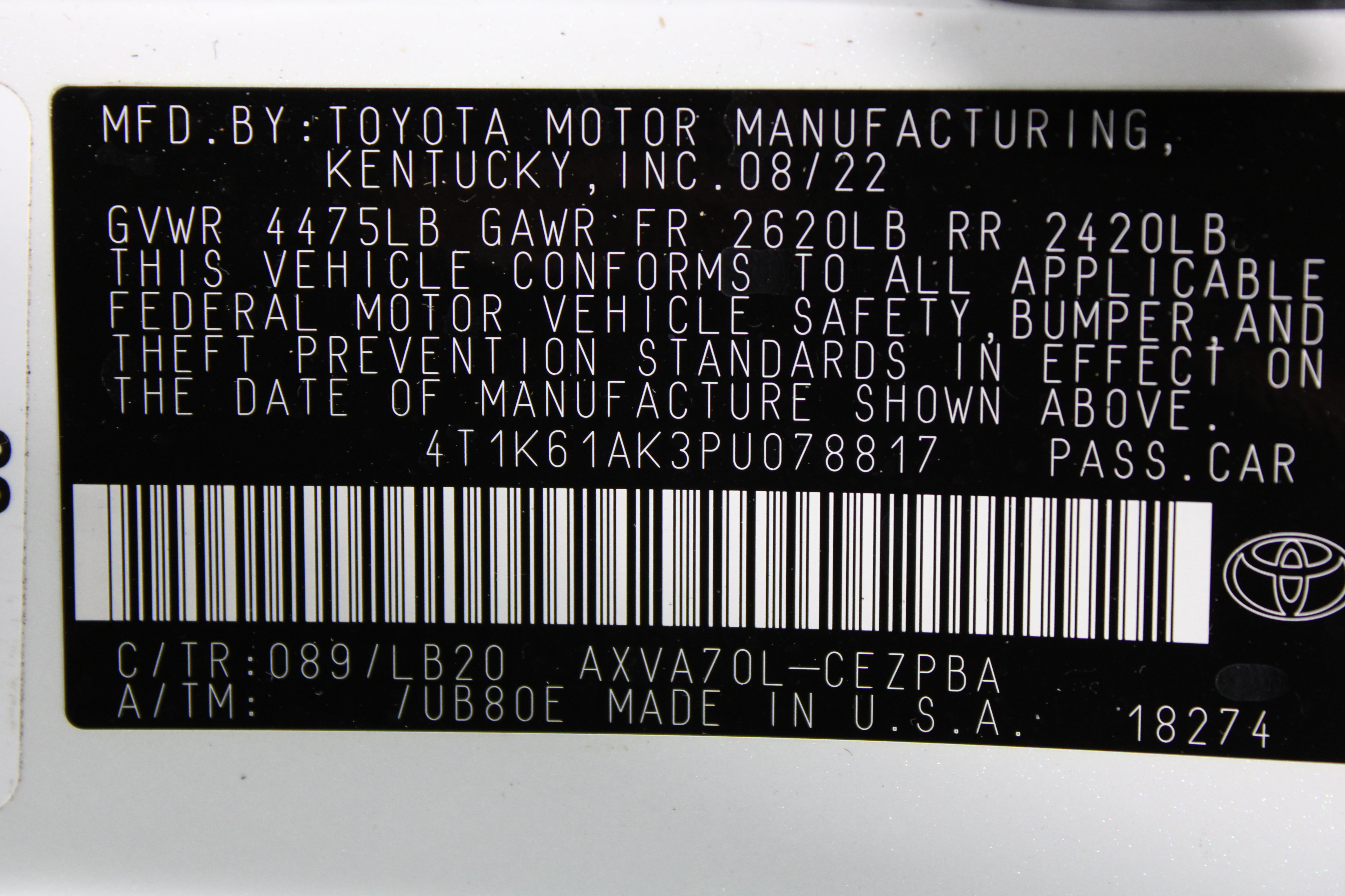 Used 2023 Toyota Camry XSE FWD image 41