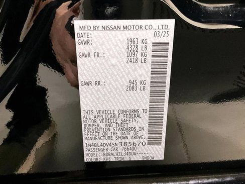 Used 2025 Nissan Altima 2.5 SV image 43