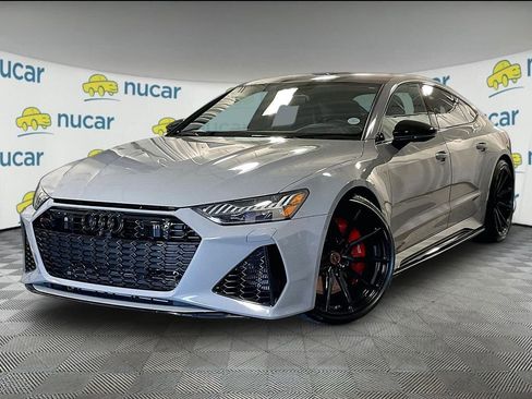Used 2021 Audi RS 7 Sportback w/ Black Optic Package AWD/4WD image 3
