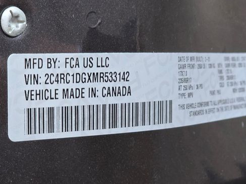 Used 2021 Chrysler Voyager Lxi FWD image 52