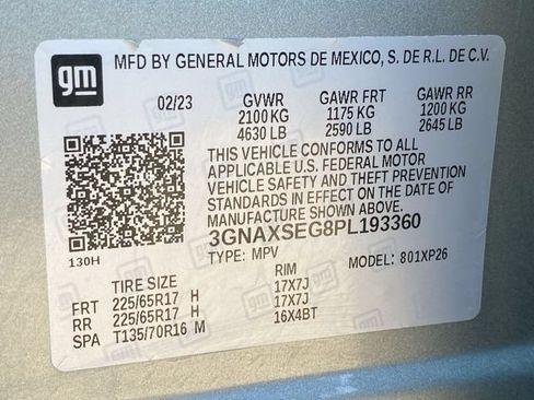 Used 2023 Chevrolet Equinox LS w/ LS Convenience Package AWD/4WD image 32