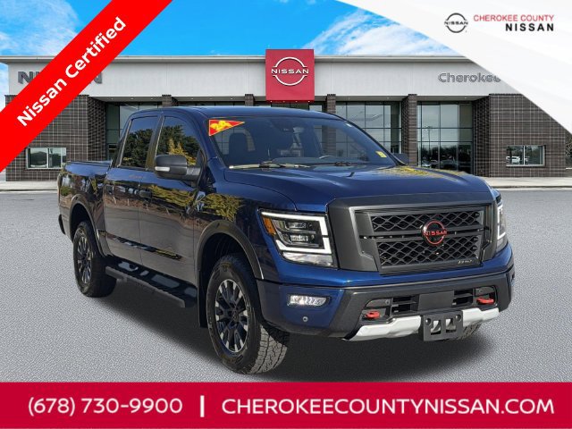 Certified 2024 Nissan Titan PRO-4X w/ Pro-4x Convenience Package AWD/4WD image 1