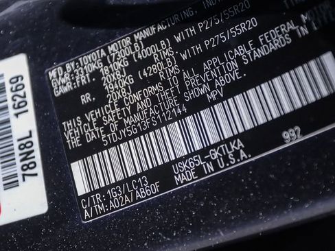 Used 2015 Toyota Sequoia Limited AWD/4WD image 67