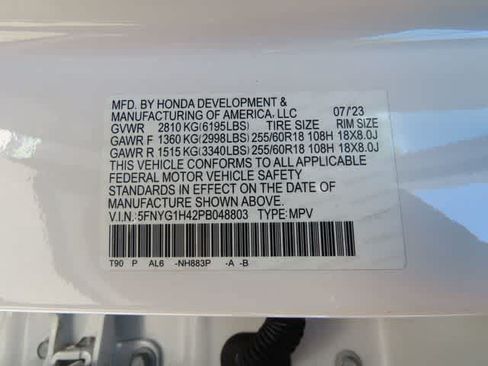 Certified 2023 Honda Pilot EX-L image 29