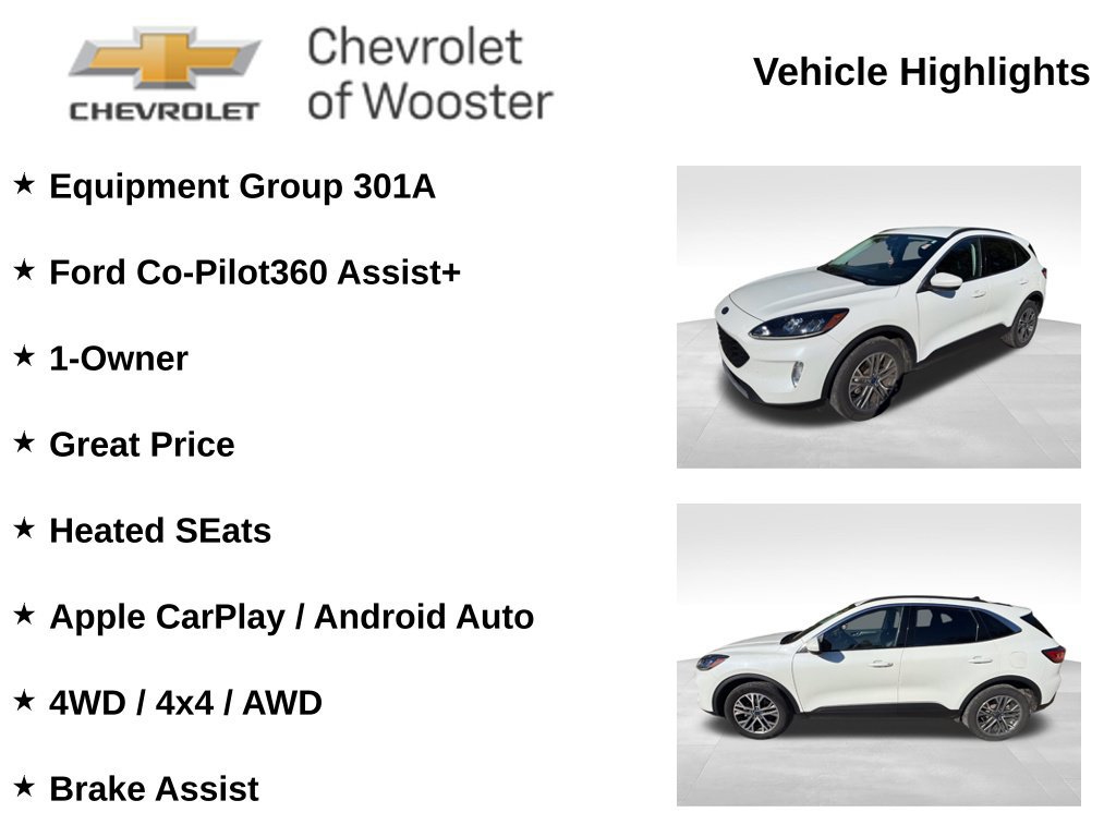 Used 2022 Ford Escape SEL AWD/4WD image 2