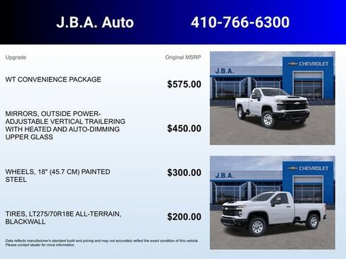 New 2025 Chevrolet Silverado 2500 W/T w/ WT Convenience Package image 5