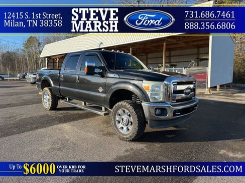 Used 2015 Ford F250 Lariat w/ Chrome Package image 1