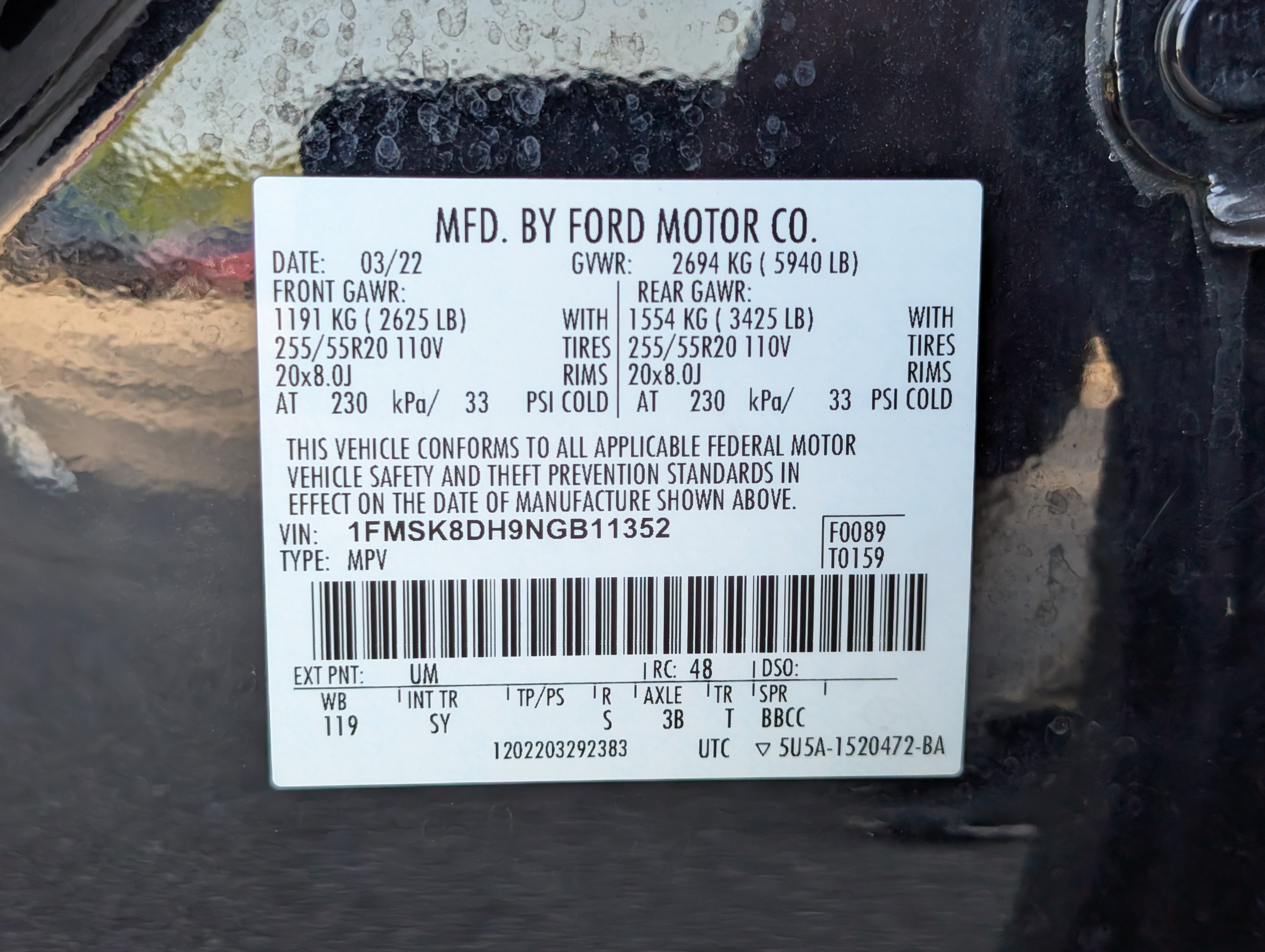 Used 2022 Ford Explorer XLT w/ Equipment Group 202A AWD/4WD image 41