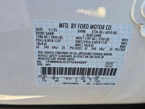 New 2026 Ford Explorer Tremor w/ Tremor Ultimate Package image 18