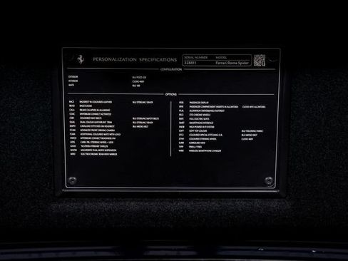 Certified 2026 Ferrari Roma Spider RWD image 63
