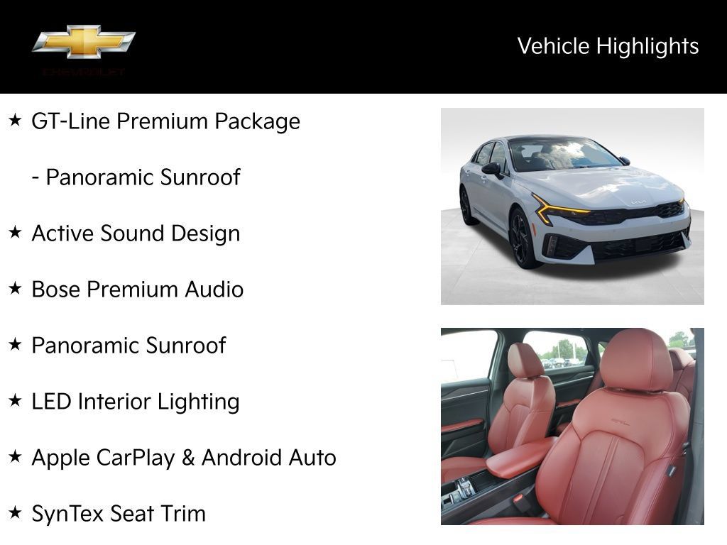 Used 2025 Kia K5 GT-Line w/ GT-Line Premium Package AWD/4WD image 20