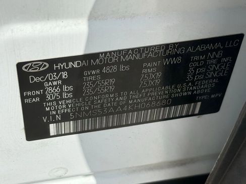 Used 2019 Hyundai Santa Fe Limited FWD image 36