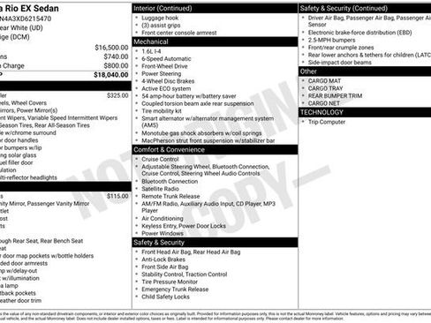 Used 2013 Kia Rio EX image 9