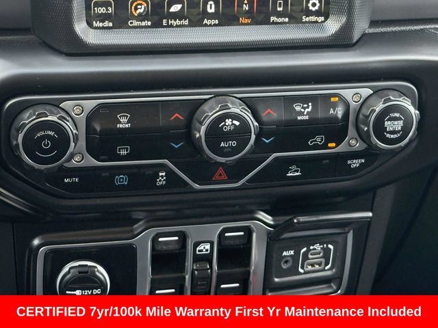 Certified 2022 Jeep Wrangler Unlimited Rubicon 4xe AWD/4WD image 17