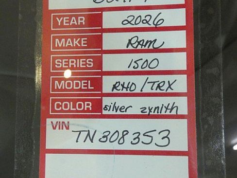 New 2026 RAM 1500 RHO w/ RHO Level 1 Equipment Group image 37