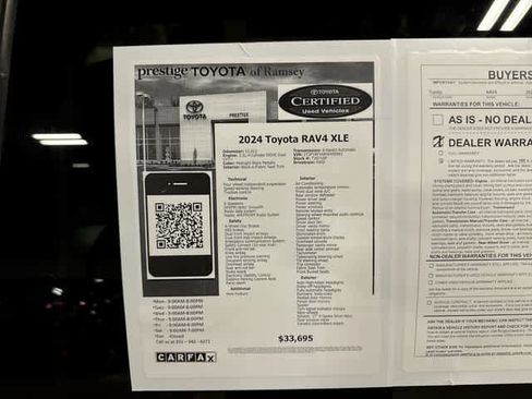 Certified 2024 Toyota RAV4 XLE AWD/4WD image 13