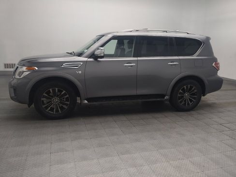 Used 2019 Nissan Armada Platinum w/ Captain's Chairs Package RWD image 2
