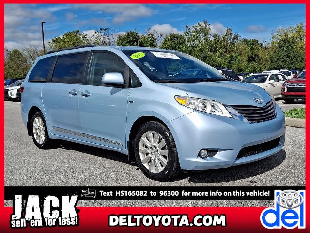 Certified 2017 Toyota Sienna XLE Premium w/ Protection Package AWD/4WD image 1