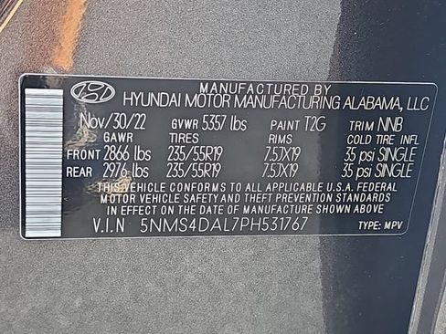 Used 2023 Hyundai Santa Fe Limited AWD/4WD image 36