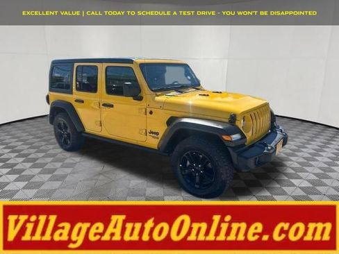 Used 2019 Jeep Wrangler Unlimited Sport w/ Technology Group AWD/4WD image 5