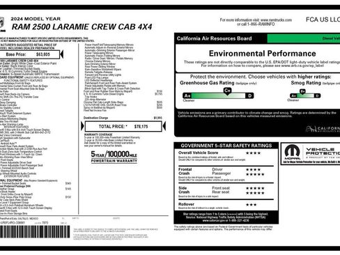 Used 2024 RAM 2500 Laramie AWD/4WD image 2