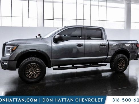 Used 2021 Nissan Titan PRO-4X w/ Pro-4x Utility Package image 2