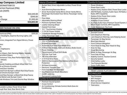 Used 2025 Jeep Compass Limited image 30