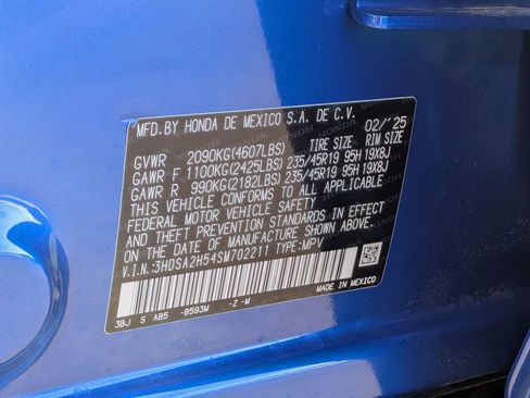 Certified 2025 Acura ADX A-Spec image 29