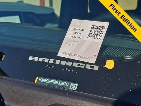 Used 2021 Ford Bronco First Edition image 24