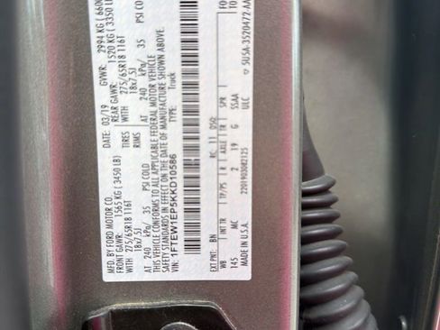 Used 2019 Ford F150 XLT w/ Equipment Group 302A Luxury image 14