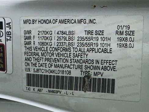 Used 2019 Acura RDX FWD image 12