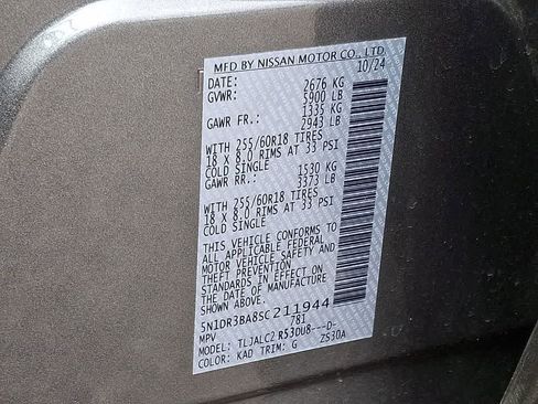 Used 2025 Nissan Pathfinder SV image 28