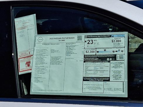 New 2025 Nissan Pathfinder SV w/ Black Appearance Package image 11