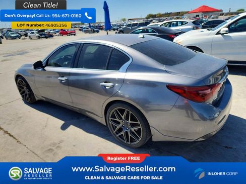 Used 2018 INFINITI Q50 Luxe w/ Essential Package (3.0T Luxe) image 3