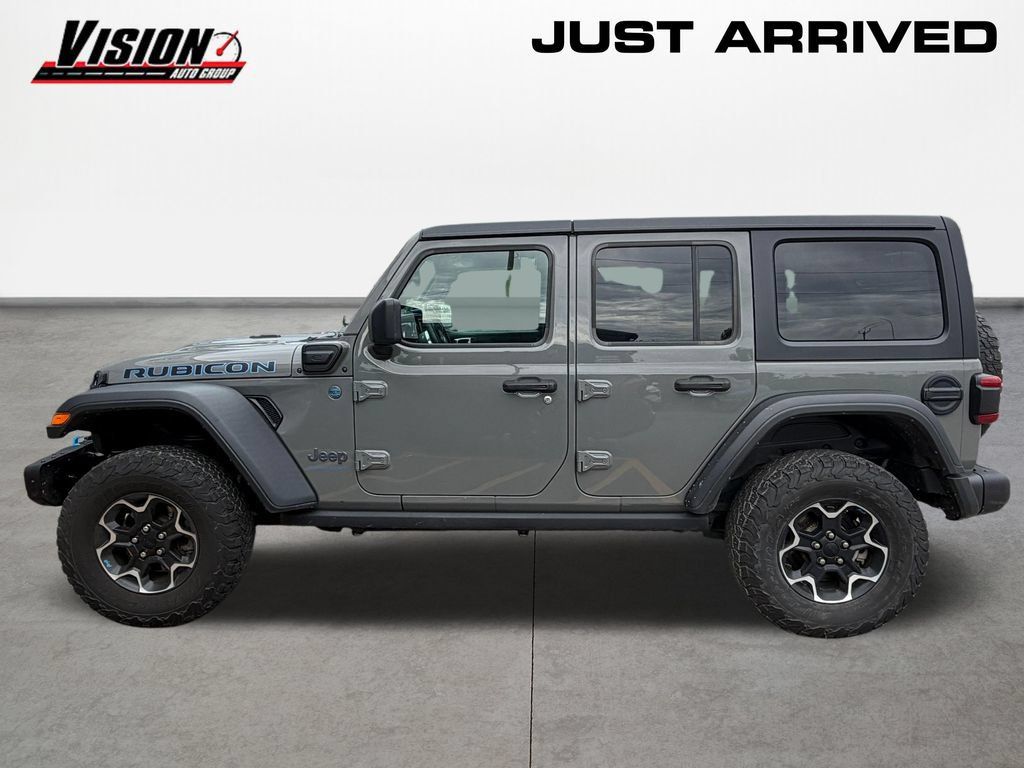 Used 2023 Jeep Wrangler Unlimited Rubicon 4xe w/ Steel Bumper Group AWD/4WD image 8
