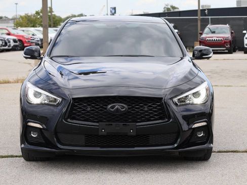 Used 2023 INFINITI Q50 Red Sport 400 w/ Black Opal Edition image 5