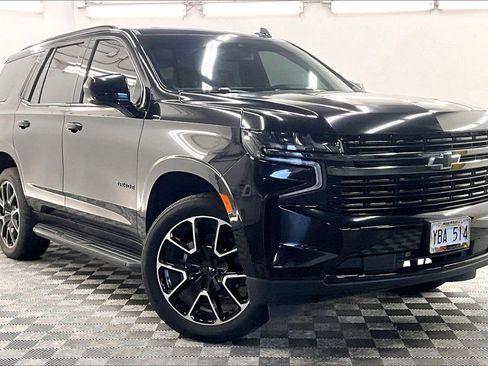 Used 2021 Chevrolet Tahoe RST w/ Rear Media and Nav Package RWD image 12