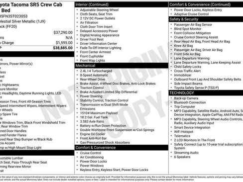 Used 2025 Toyota Tacoma SR5 RWD image 36