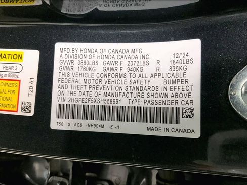 Used 2025 Honda Civic Sport image 19