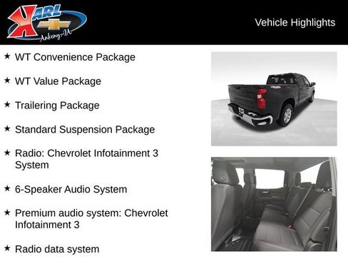 New 2026 Chevrolet Silverado 1500 W/T w/ WT Value Package image 3