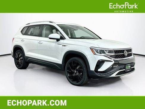 Used 2023 Volkswagen Taos SEL w/ Black Wheel Package AWD/4WD image 1