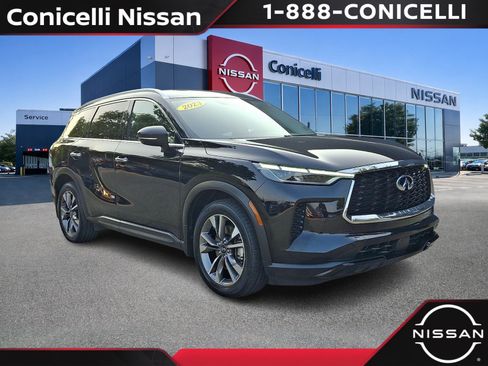 Used 2023 INFINITI QX60 Luxe w/ Cargo Package AWD/4WD image 1