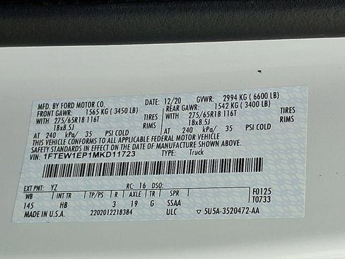 Certified 2021 Ford F150 Lariat image 28