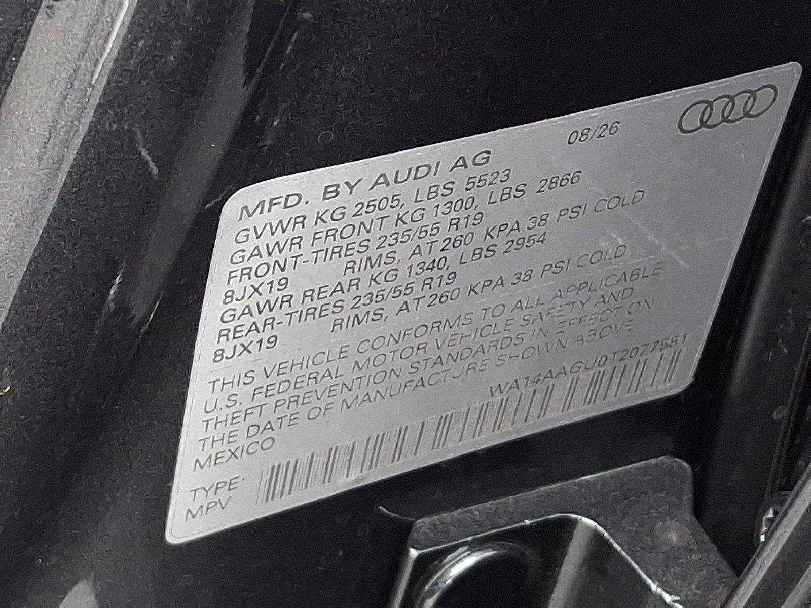 New 2026 Audi Q5 2.0T AWD/4WD image 22