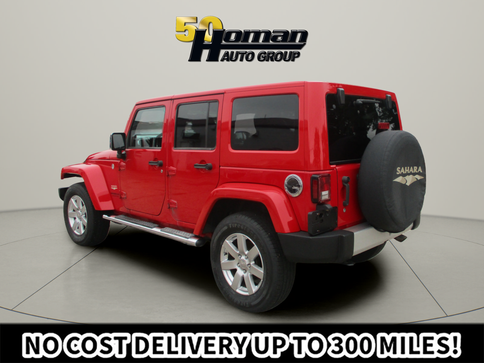 Used 2013 Jeep Wrangler Unlimited Sahara w/ Mopar Chrome Edition Group AWD/4WD image 3