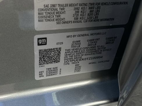 New 2026 GMC Sierra 1500 Elevation AWD/4WD image 33