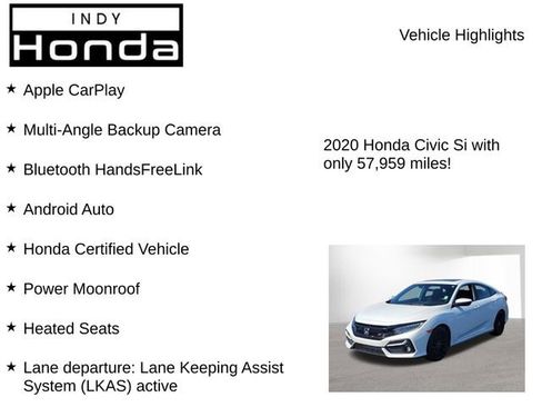 Used 2020 Honda Civic Si image 7