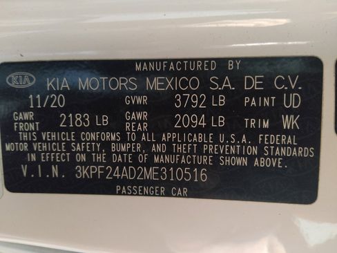 Used 2021 Kia Forte LXS FWD image 33