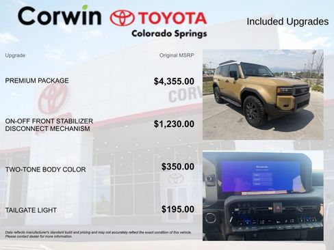 Used 2026 Toyota Land Cruiser w/ Premium Package AWD/4WD image 4
